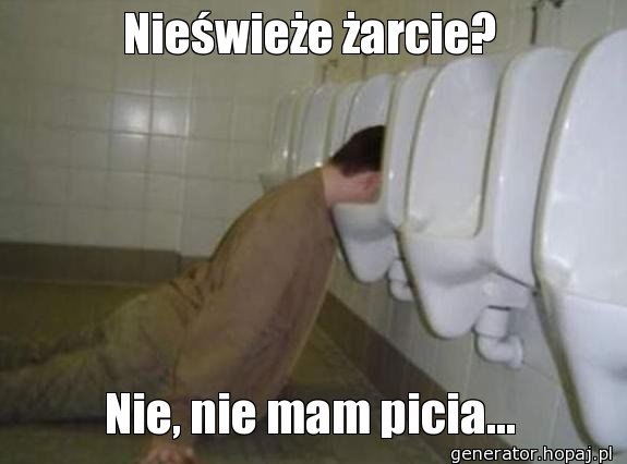 Nieświeże żarcie?