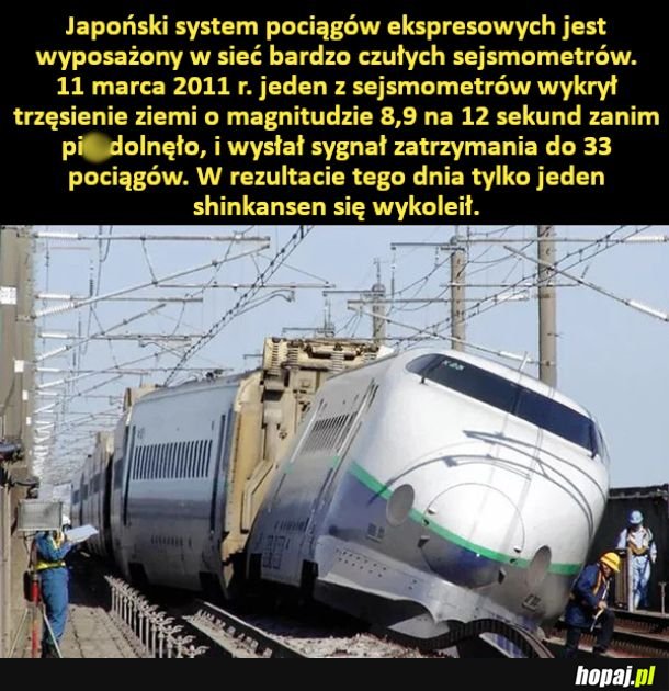 Japońskie sejsmometry
