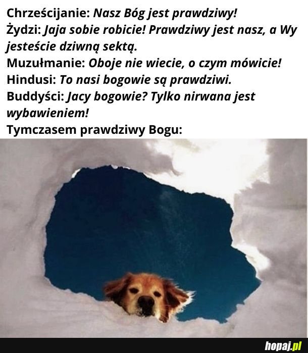 No i przestałem być ateistą