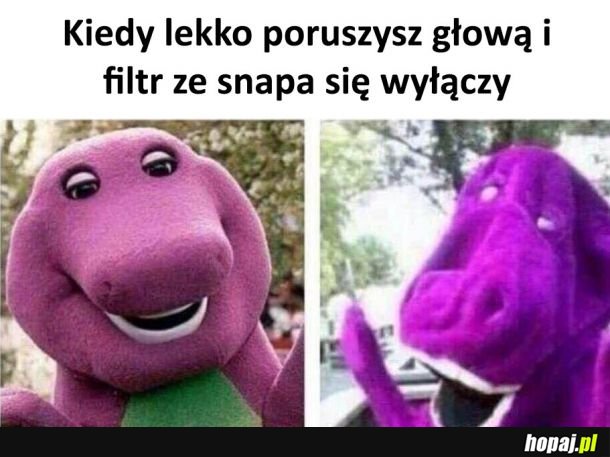 Filtry ze snapa