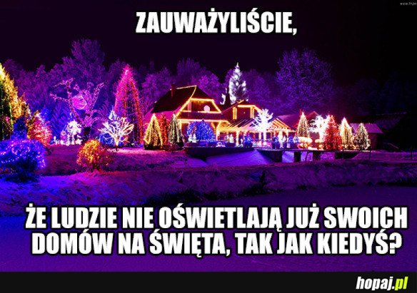 COŚ SIĘ ZMIENIŁO