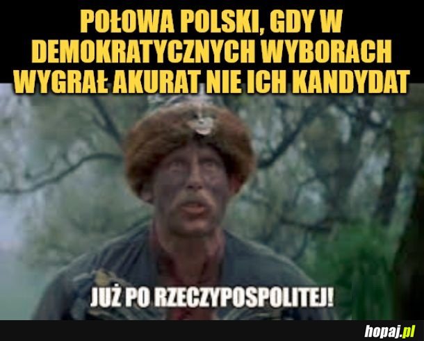 Połowa.