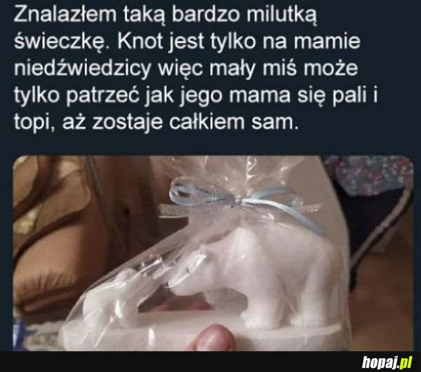 Ciekawa świeczka
