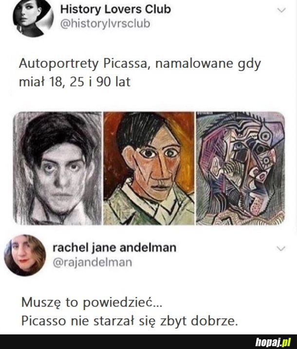 Wiek mu nie służył