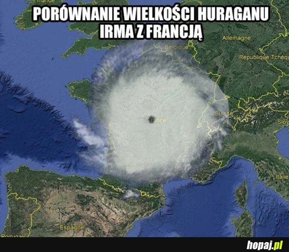 CAŁKIEM SPORY TEN HURAGAN