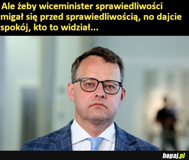 Wiciminister sprawiedliwości
