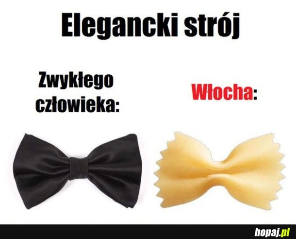 WŁOSKI STRÓJ