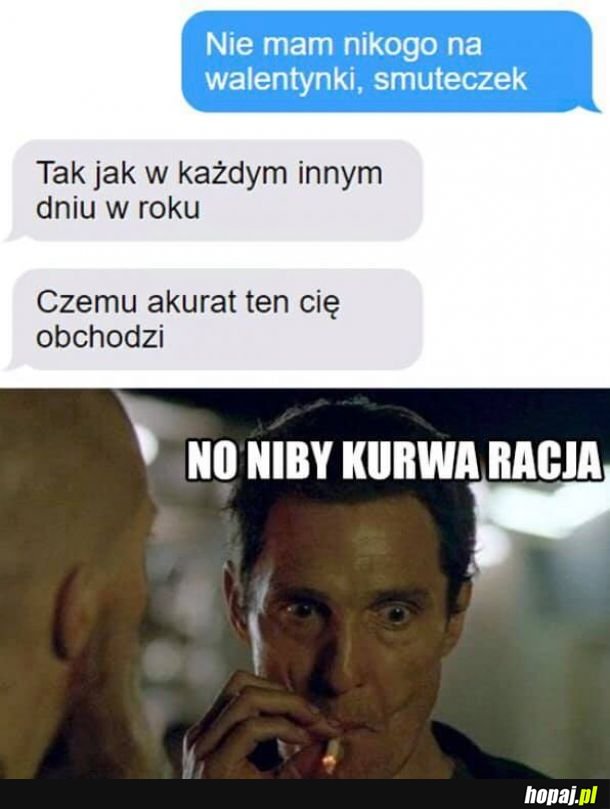 Racja. 