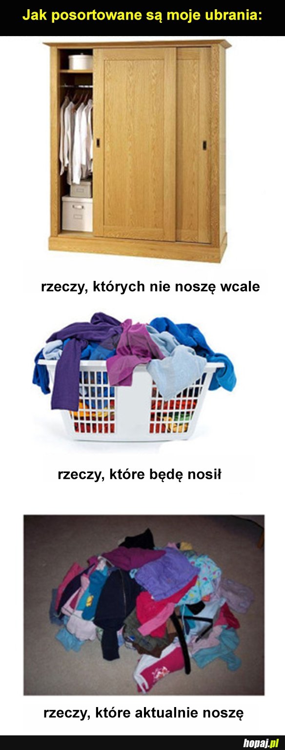 Posortowane rzeczy