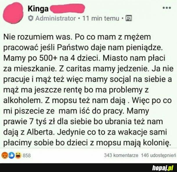 Mamy wszystko oprócz godności