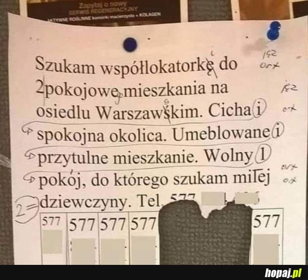 Sprawdzone ogłoszenie