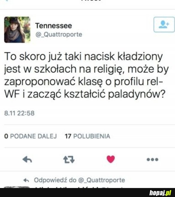 POWINNA ZOSTAĆ MINISTREM EDUKACJI