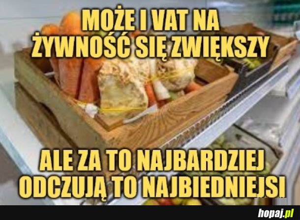 Bogaci nie zauważą różnicy.