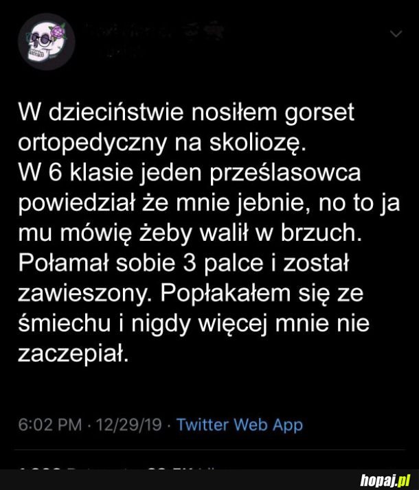 Szkolny prześladowca