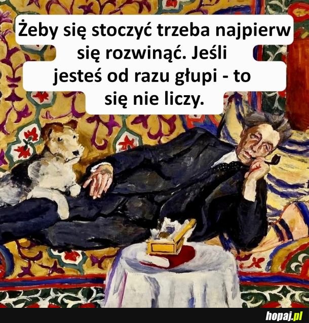 Nie można być głupim na starcie