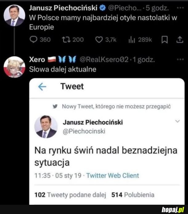 Tuczniki trzymają się mocno