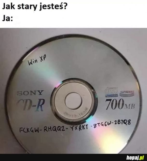 Czuję się staro
