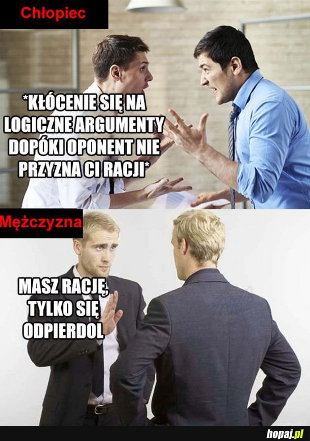 Kłótnia na logiczne argumenty