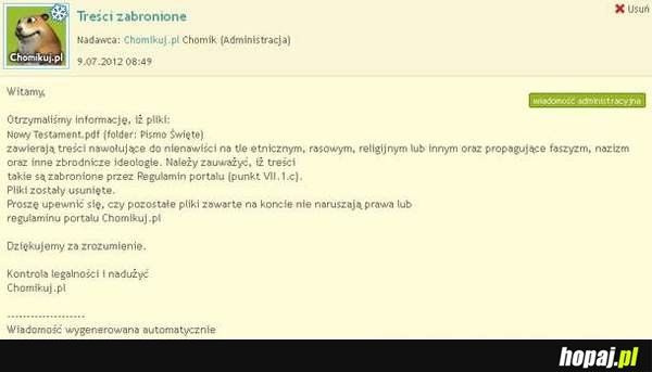 Kontrola legalności i nadużyć :D
