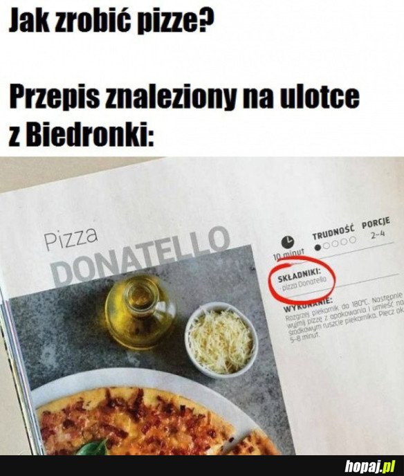PRZEPIS Z BIEDRY