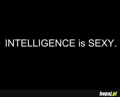 Intelligence is SEXY