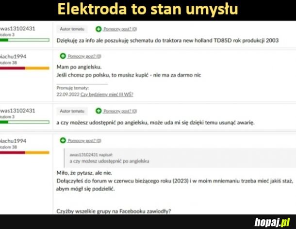 Elektroda to stan umysłu