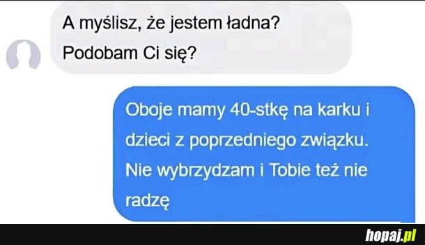 Nie wybrzydzamy