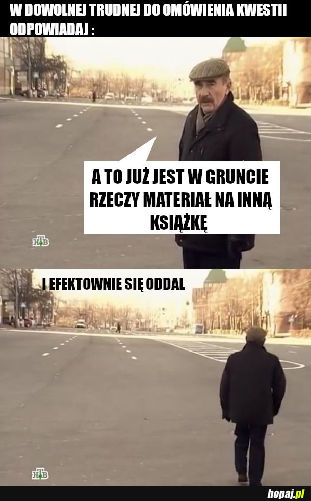 Rada dla tych co chcą się mądrzyć