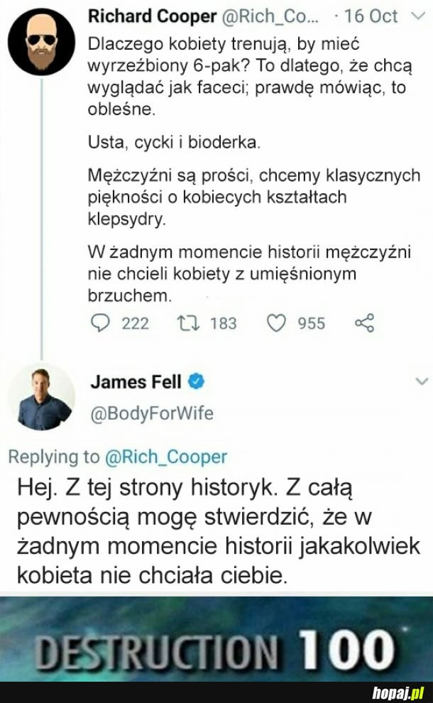 Wydaje mi się, że trenują, żeby czuć się dobrze, ale nie wiem, nie znam się