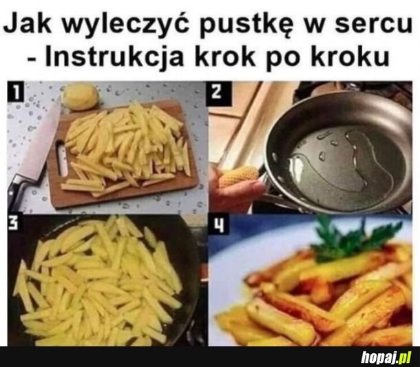 Frytki i olej