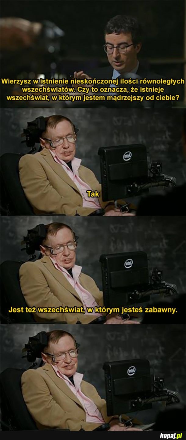 Hawking zaorał
