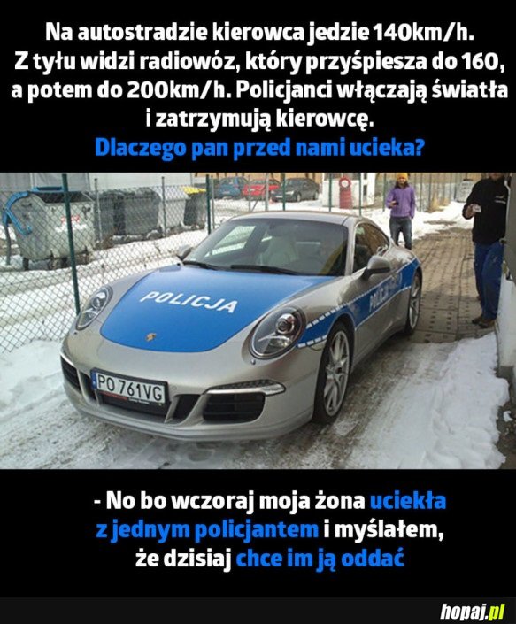 UCIECZKA PRZED POLICJĄ