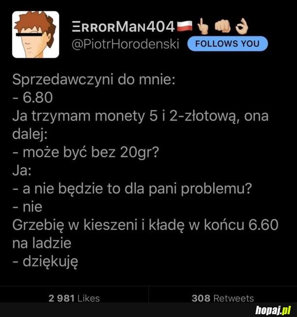 Sytuacja w sklepie