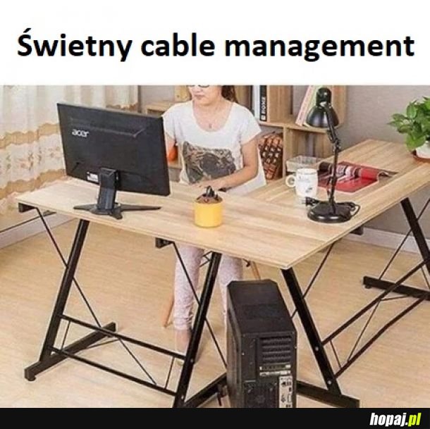 Najlepszy cable management