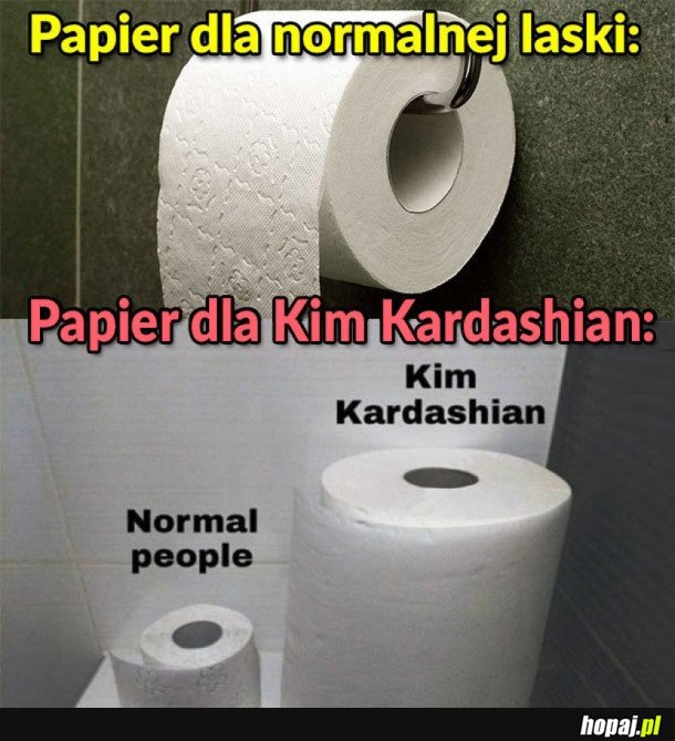 PAPIER DLA KIM KARDASHIAN