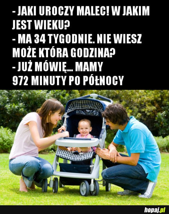 NIE WIESZ MOŻE KTÓRA GODZINA?