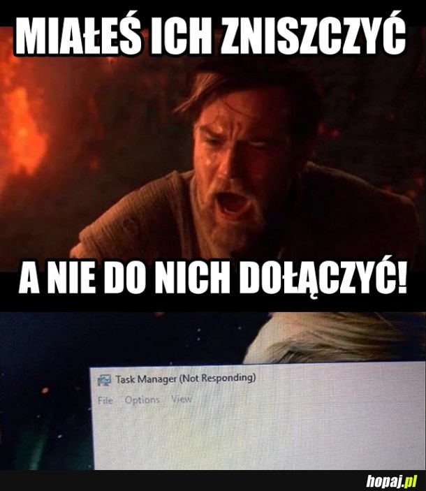 Dlaczego to zrobiłeś!