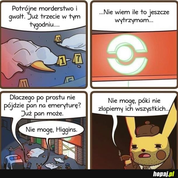 Detektyw Pikachu, zawsze na służbie