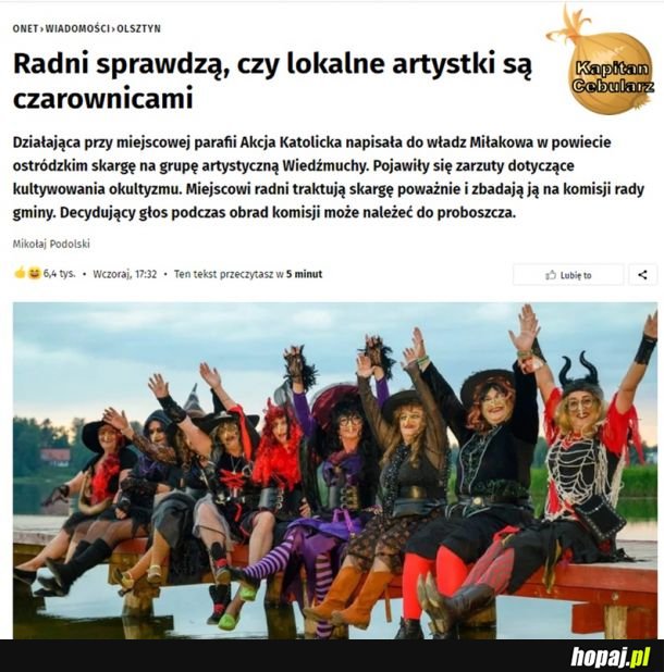 Krótka rozprawa o polowaniu na czarownice