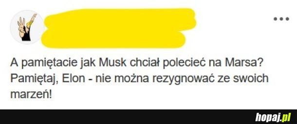 Nie rezygnuj z marzeń!