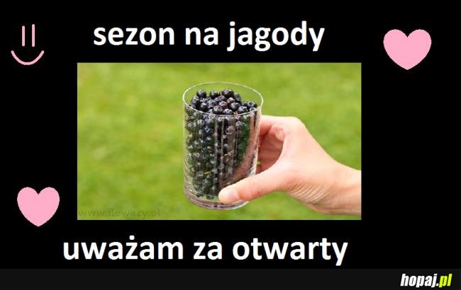 Sezon na jagody!