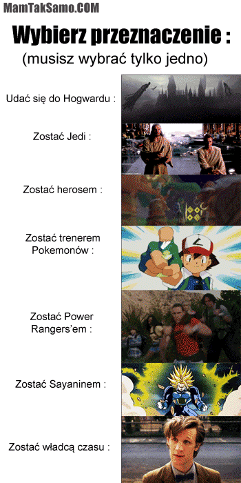 Wybierz przeznaczenie