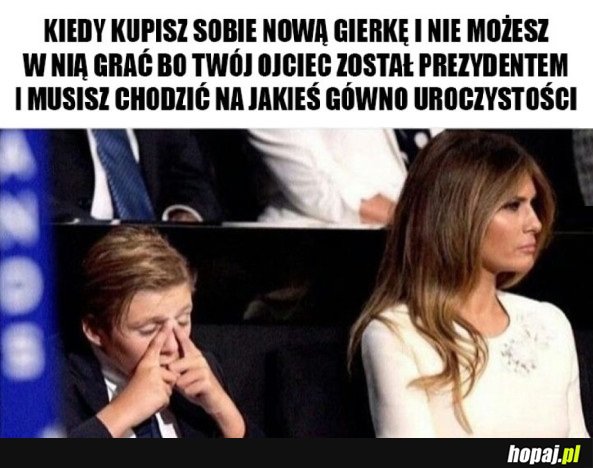 BIEDNY SYN PREZYDENTA