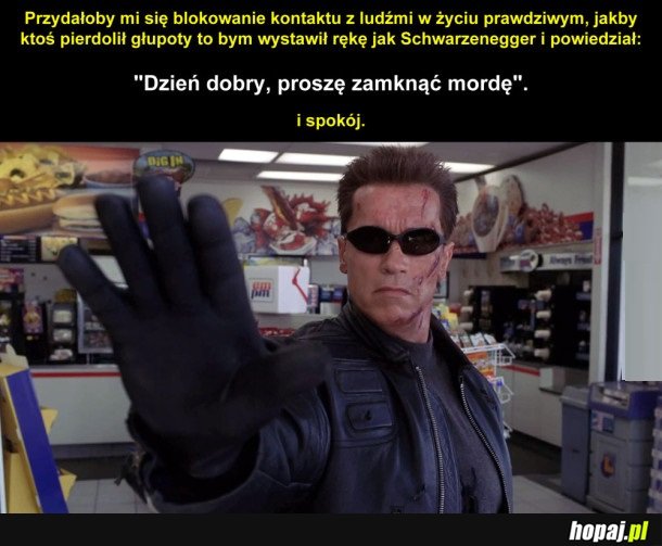 TALK TO THE HAND