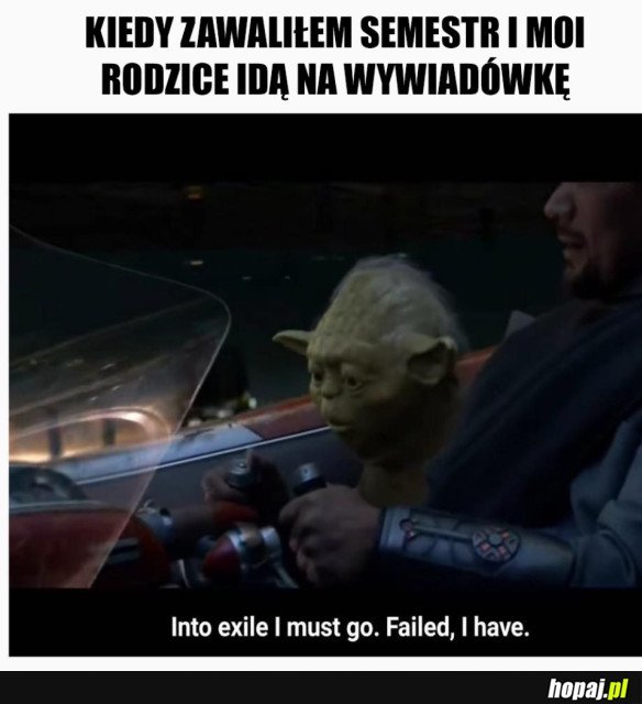 NA WYGNANIE UDAĆ SIĘ MUSZĘ...