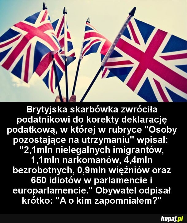 Brytyjczyk już nie wytrzymał...