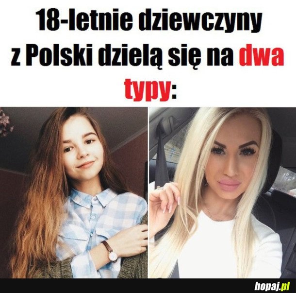 DWA TYPY POLEK