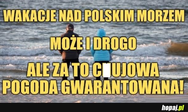 Polskie morze.