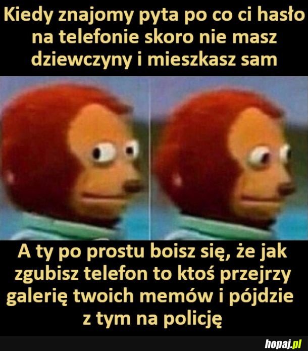 Hasło jest baardzo potrzebne
