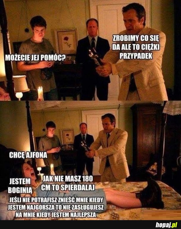 Coś ją opętało